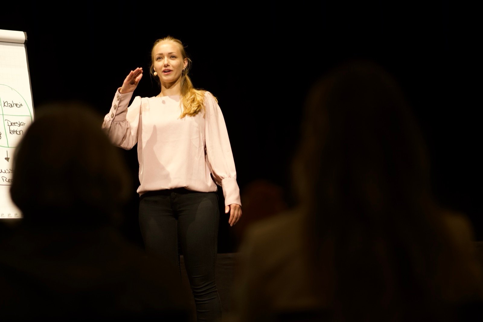 Anna-Lena Bachert auf der Bühne